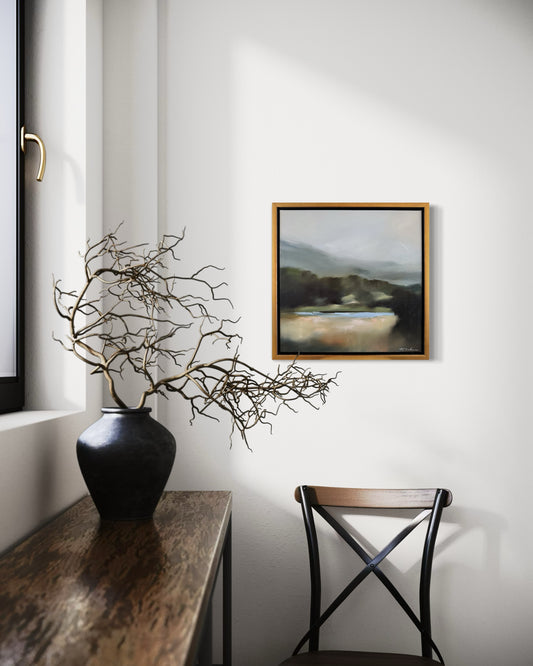 "The Quiet Brook" - 16x16"