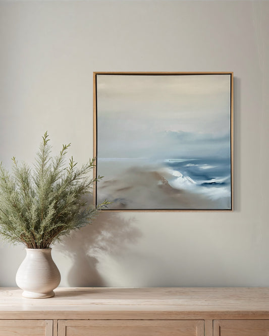 “Where the Sea Breaks" - 20x20"