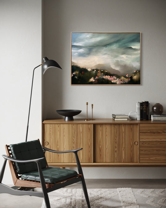 “Blossoms on the Coast - 40x30"