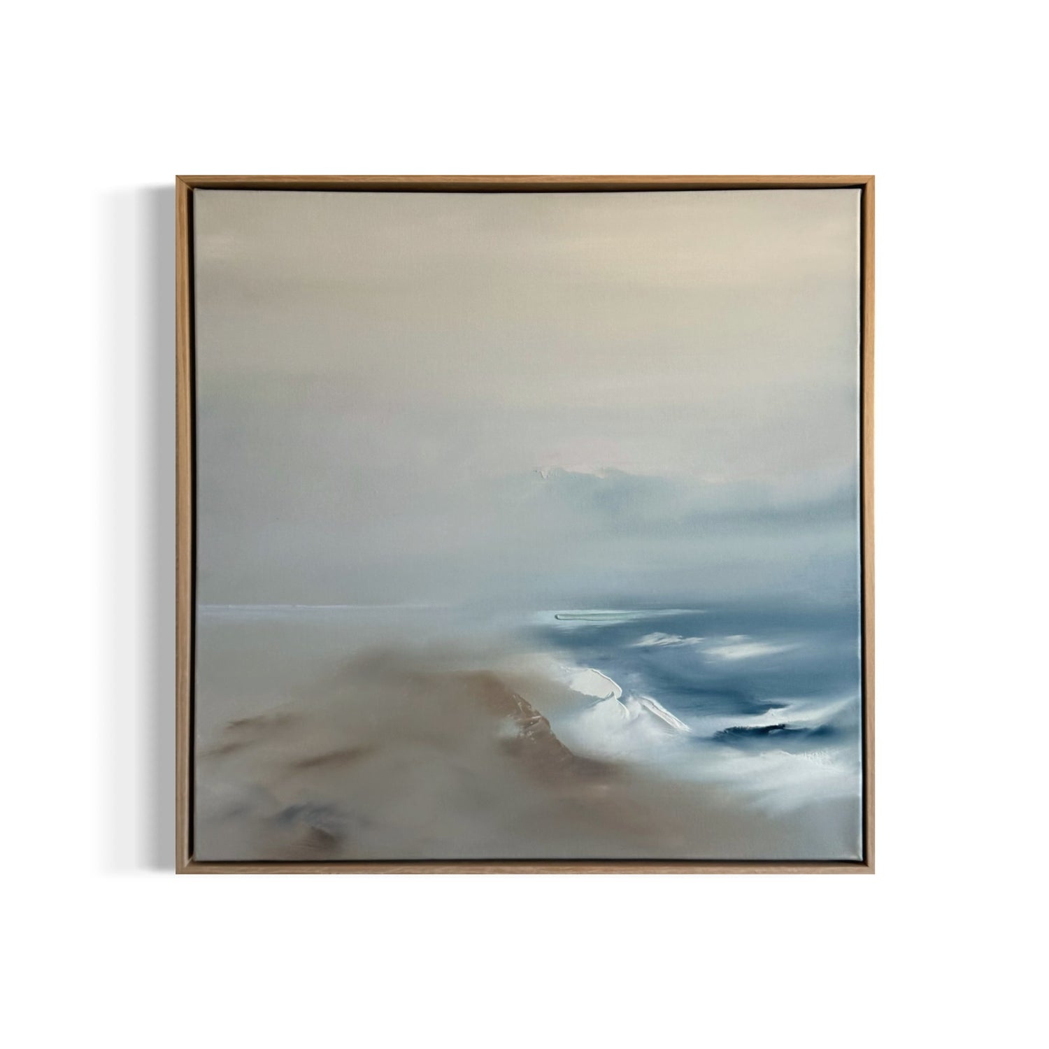 “Where the Sea Breaks" - 20x20"