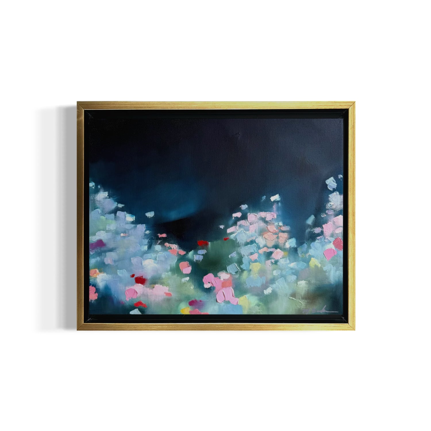 "Moonlight Wildflower" - 16x12"