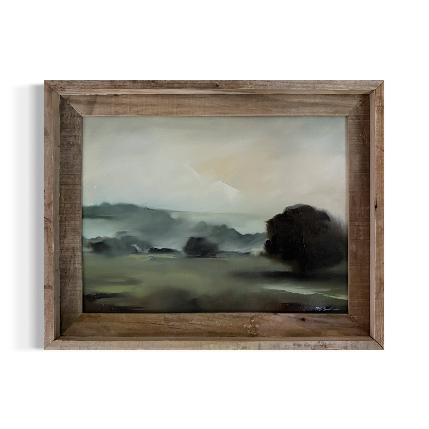 "Beneath the Pale Horizon" - 16x12"