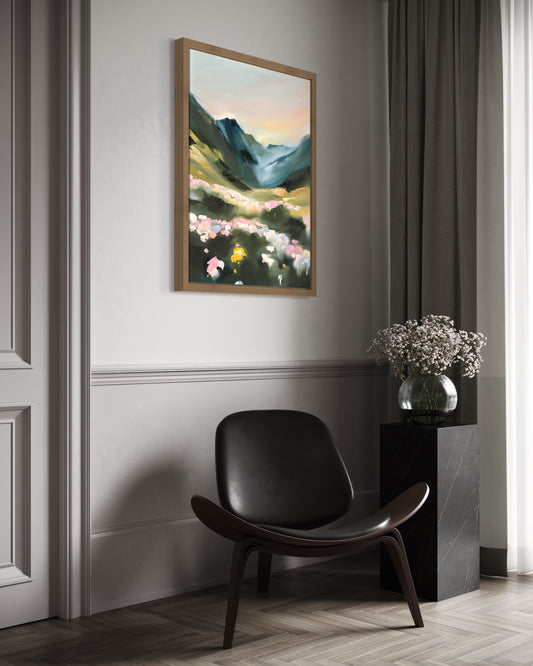 Wildflower Canyon - Art Print