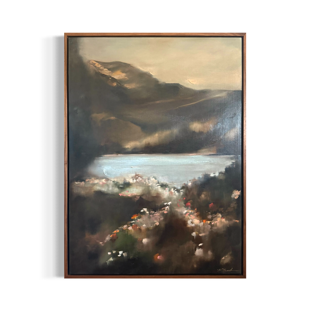 "Borrowed Blossoms" - 35x25"