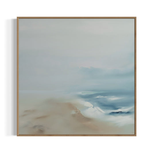 "Where the Sea Breaks" - Art Print