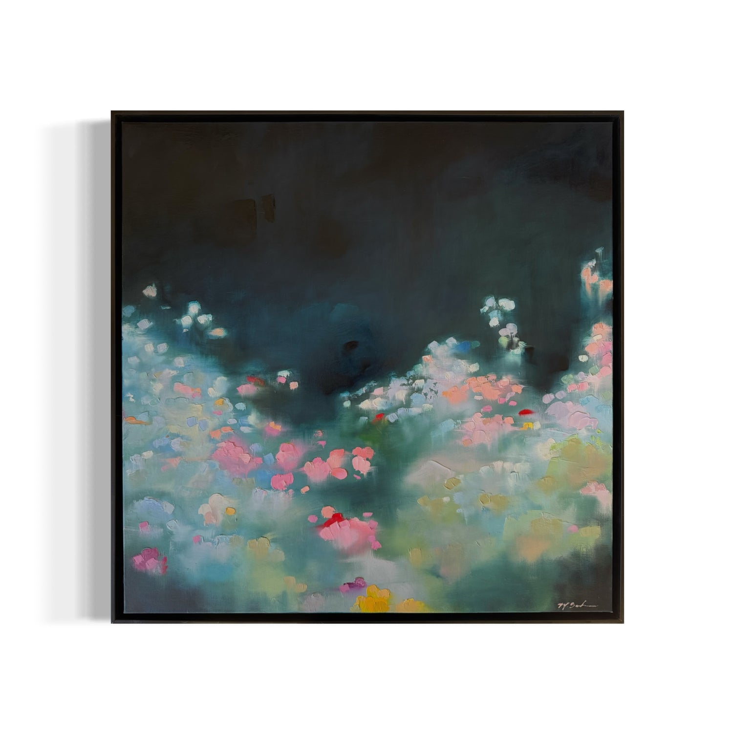 "Midnight Serenade" - 30x30"