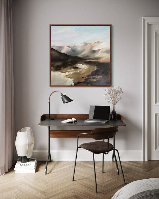 “Rust & Riverlight” - 36x36"