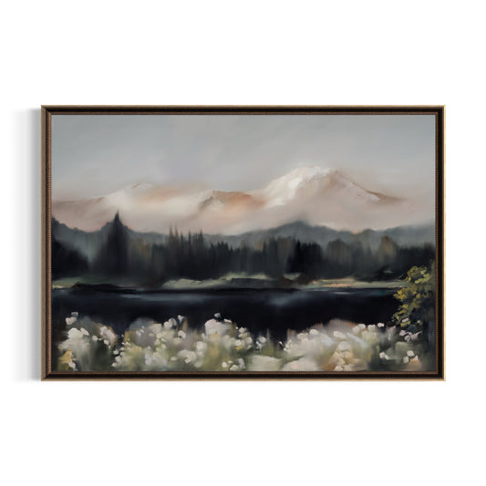 "Dusklight Blossoms" - Art Print