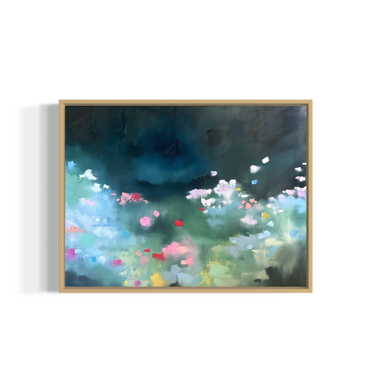 "Illuminated Petals" - 18x24