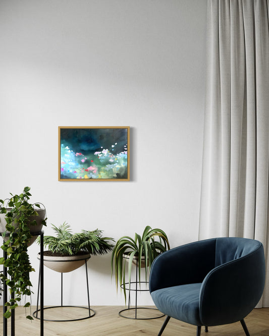 "Illuminated Petals" - 18x24