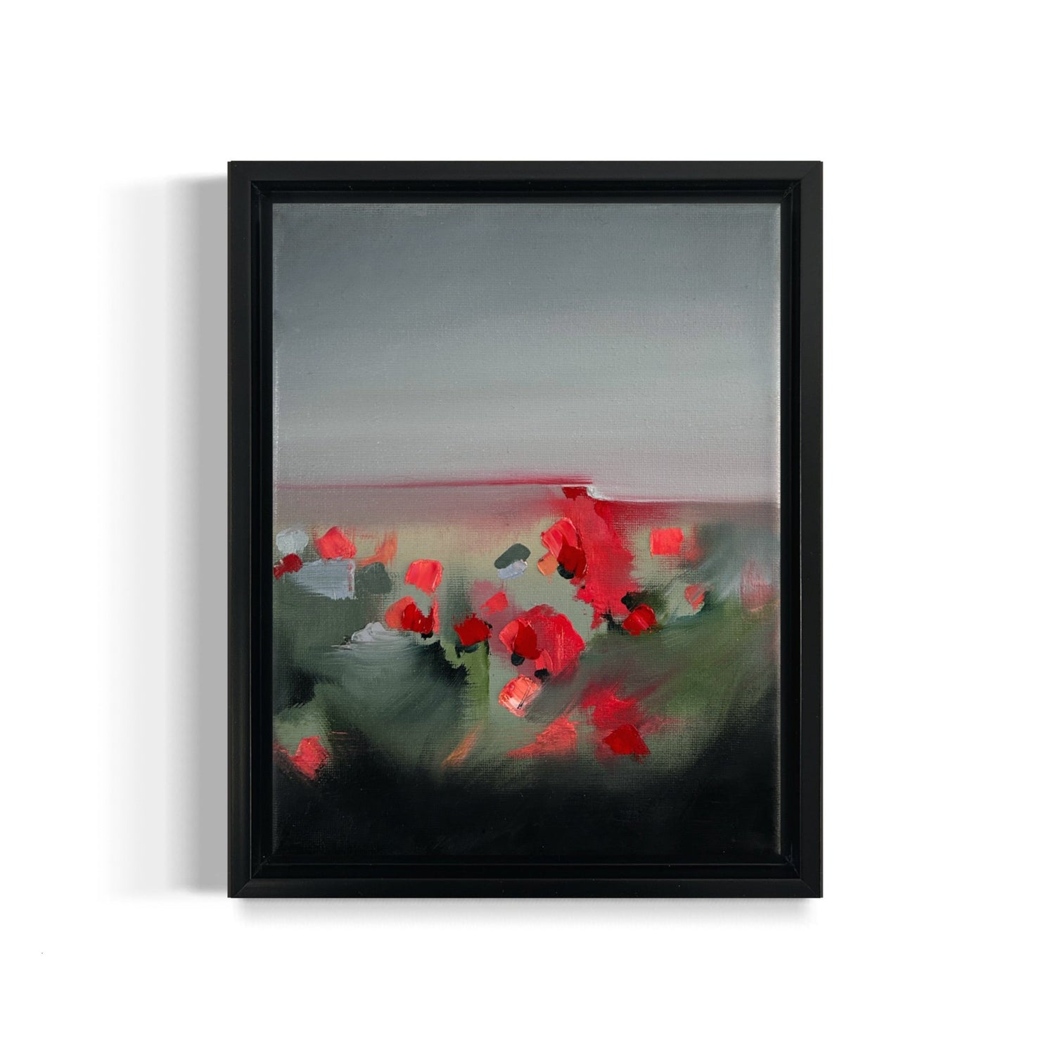 "Poppies" Original - 8x10