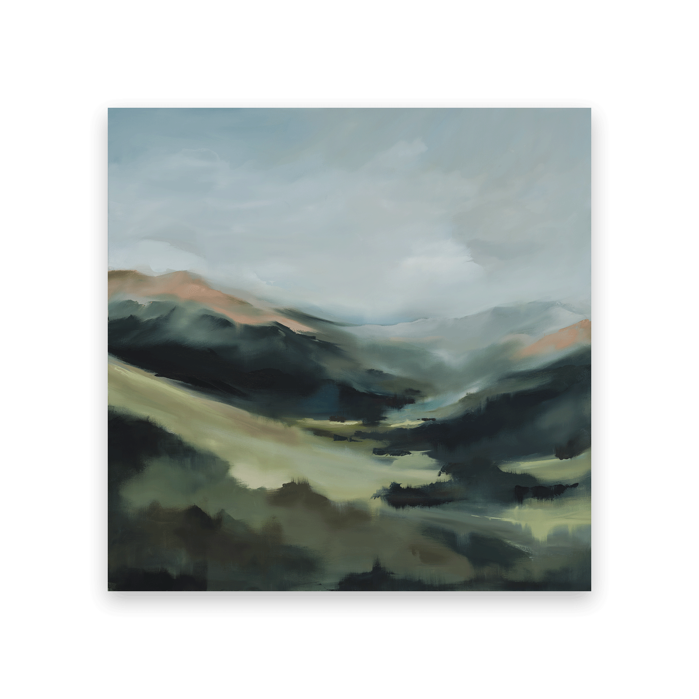 "In the Valley's Embrace" - Print