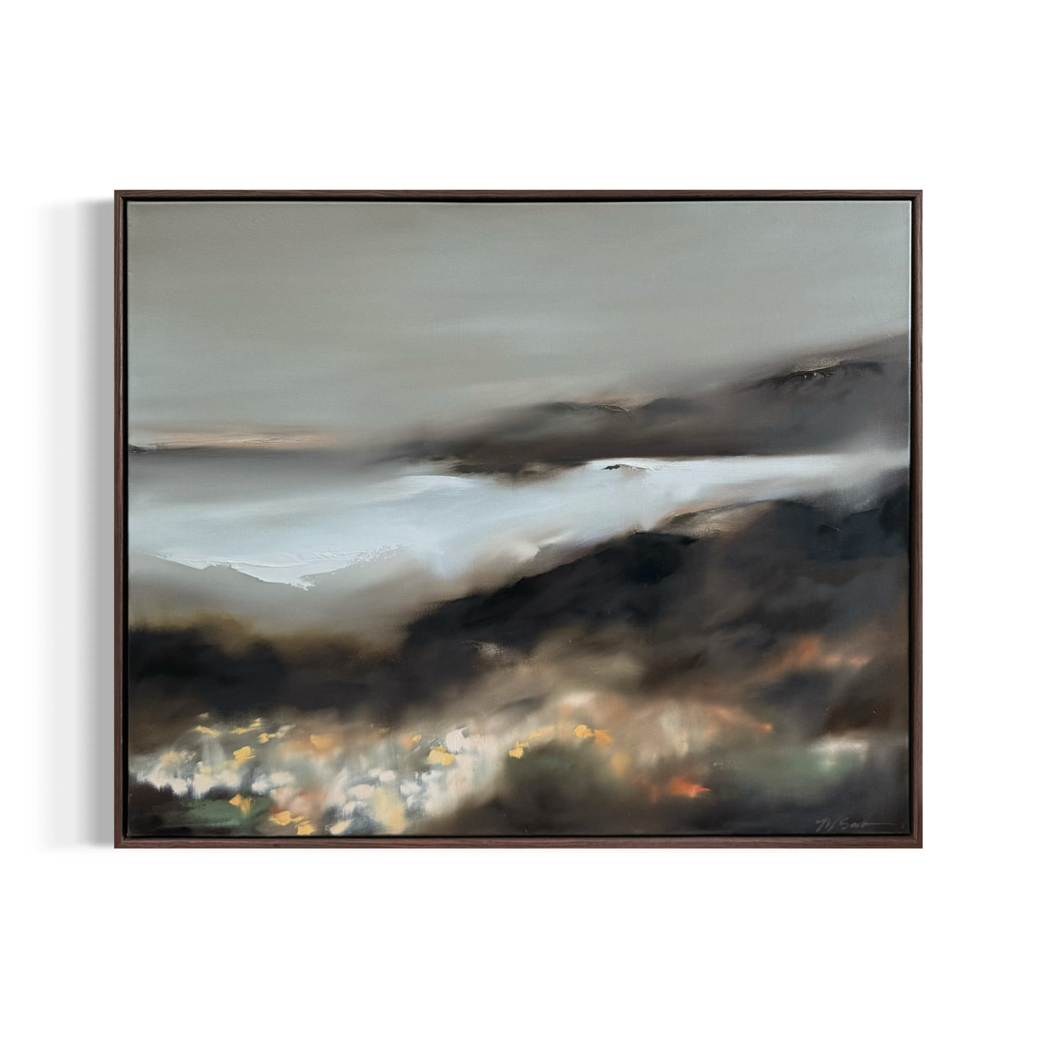 “Saltwater and Petals" - 30x24"