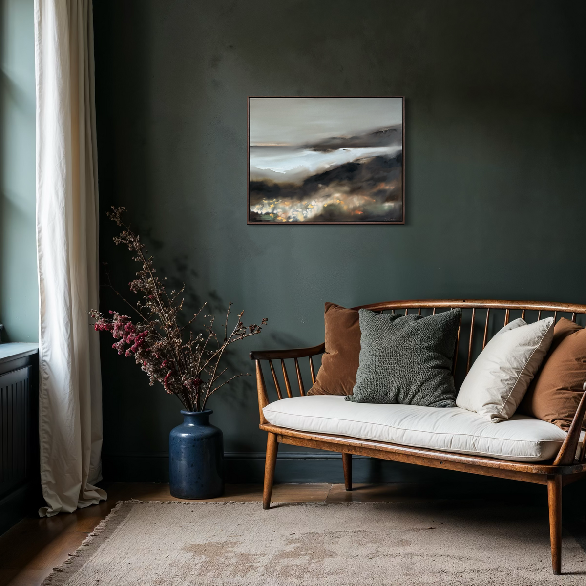 “Saltwater and Petals" - 30x24"