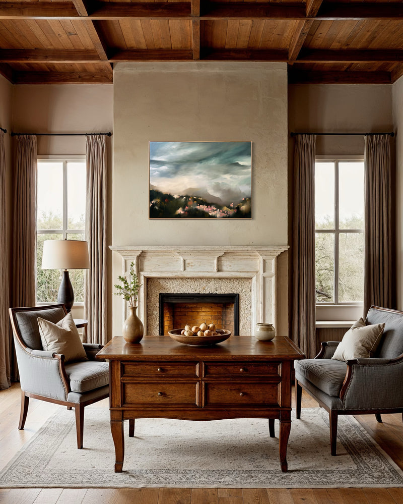 “Blossoms on the Coast - 40x30"