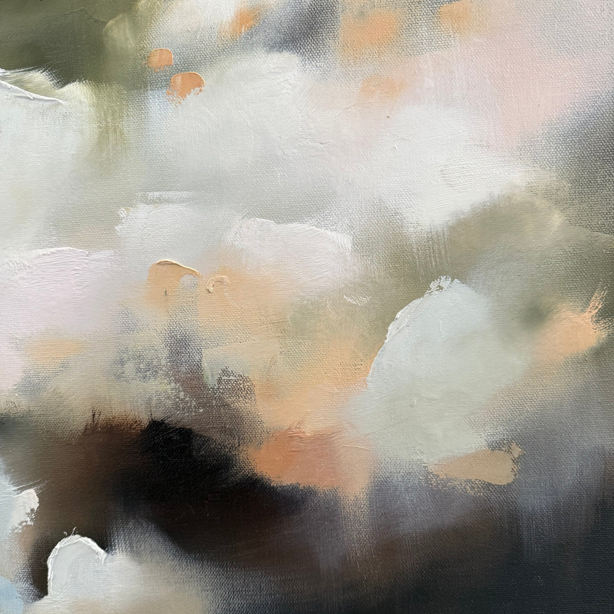 "Ivory Dawn" - 36x48"