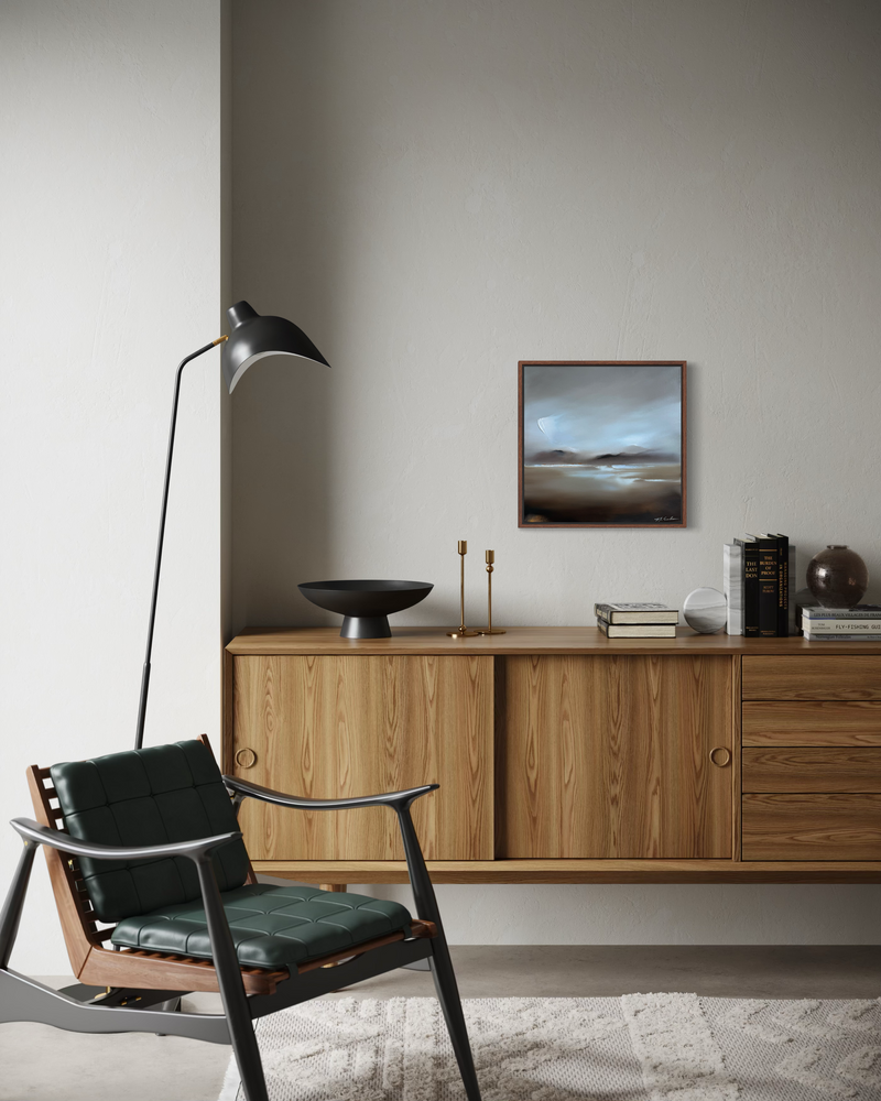 "Periwinkle Days" - 16x16"