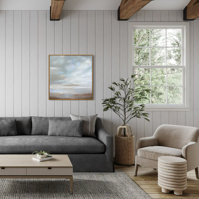 "Where the Sand Meets the Sea" - 36x36