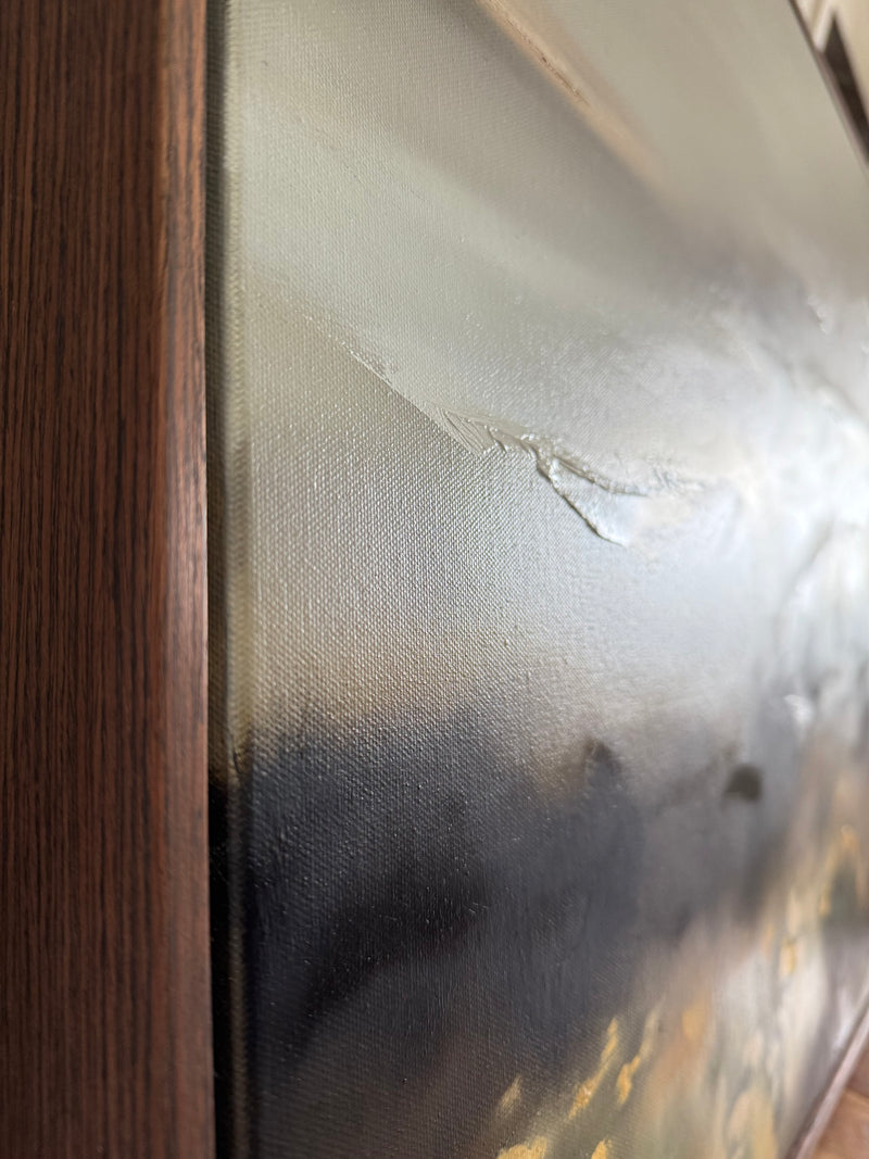 “Saltwater and Petals" - 30x24"