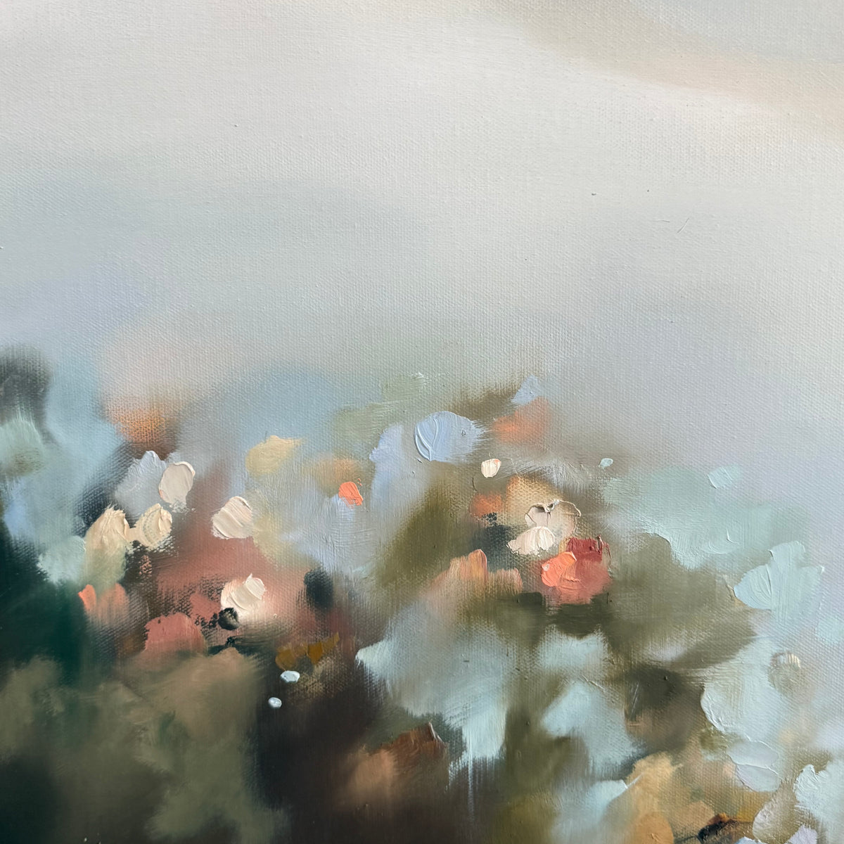 “Petals and Peaks” - 40x30"