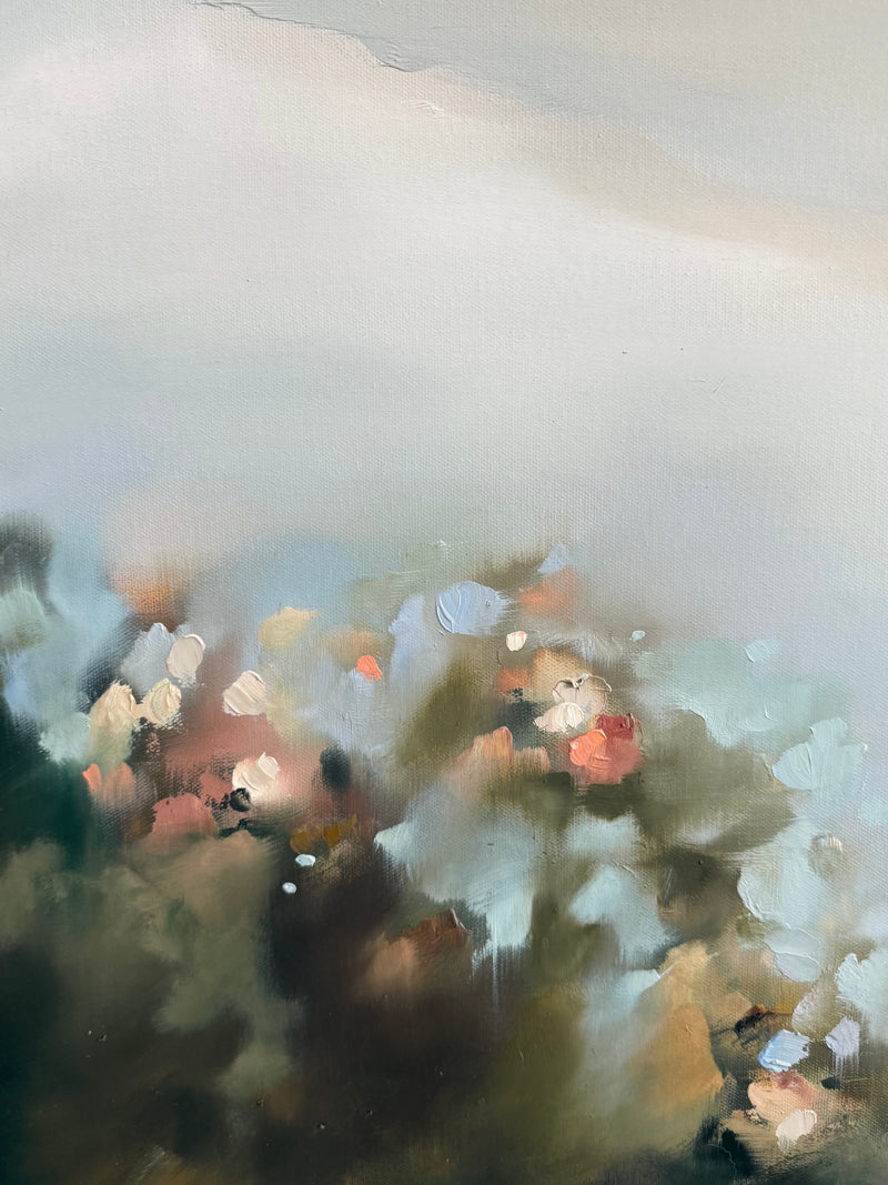 “Petals and Peaks” - 40x30"