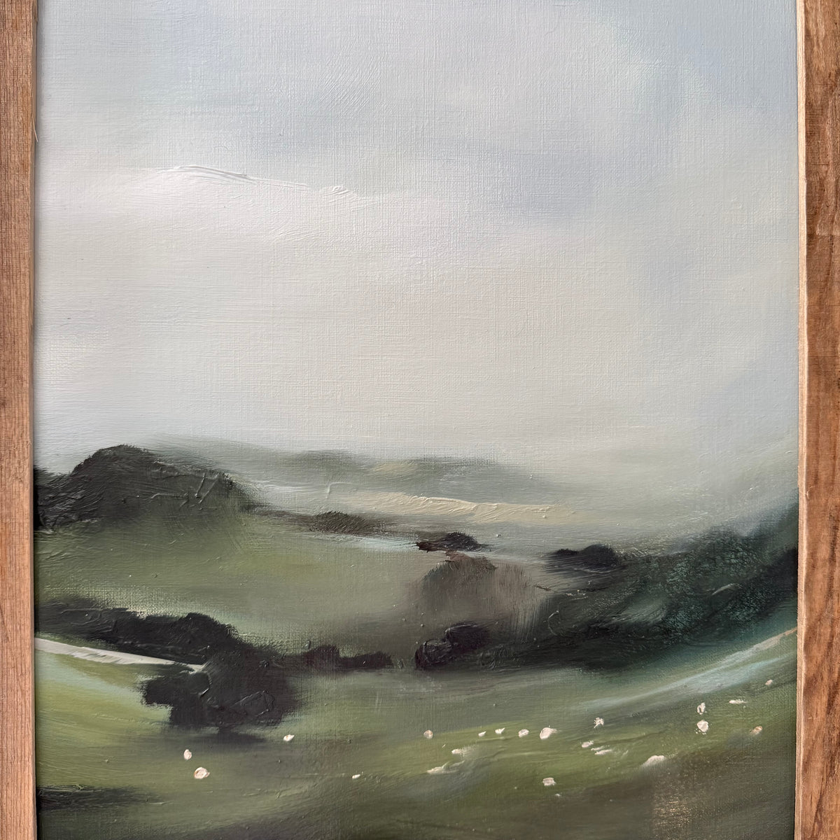 "The Company of Sheep" - 12x16'"