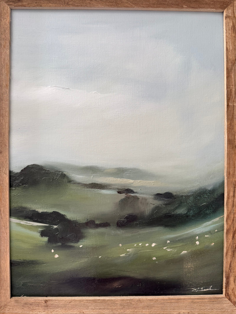 "The Company of Sheep" - 12x16'"