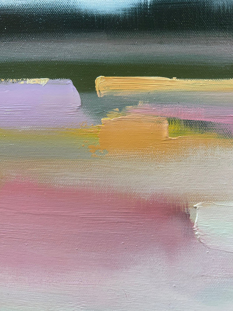 "Sunlit Petals" - 16x16