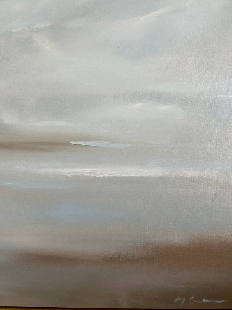 "Where the Sand Meets the Sea" - 36x36