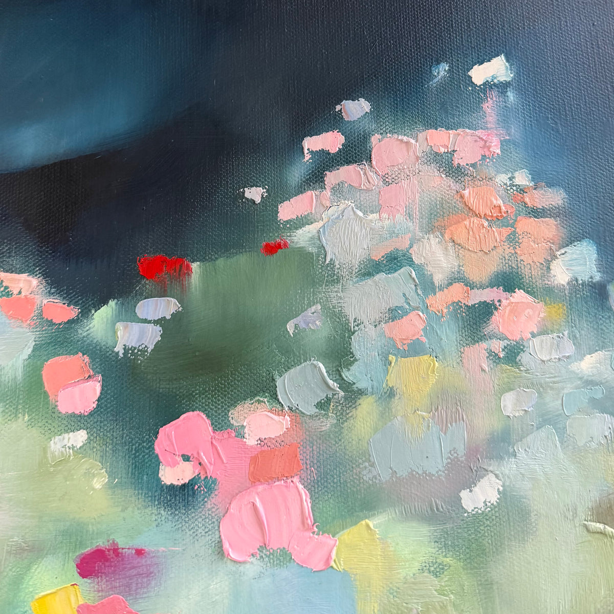 "Moonlight Wildflower" - 16x12"