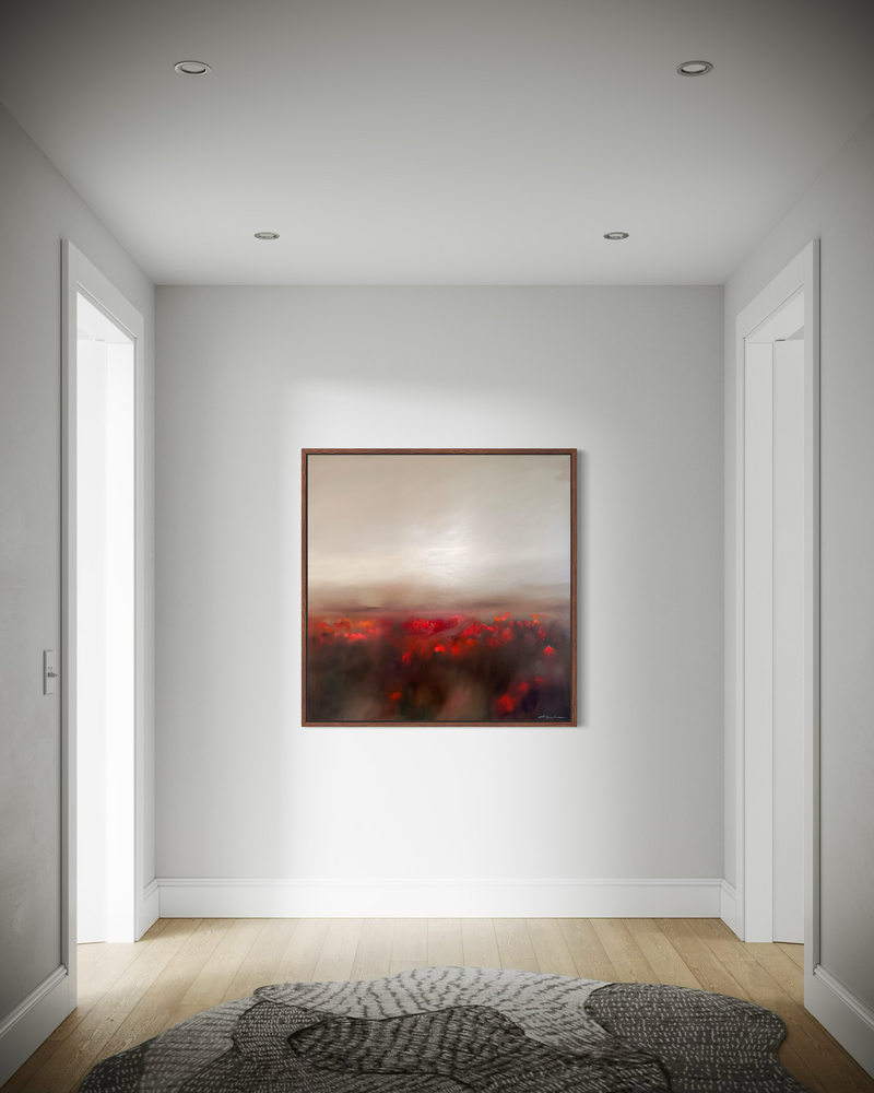 “While You Were Blooming” - 36x36"