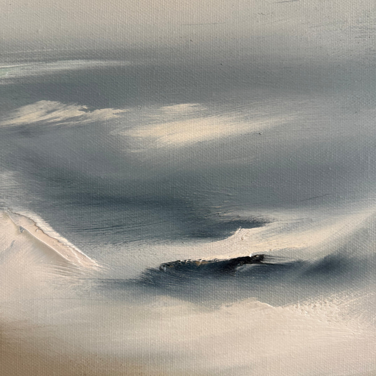 “Where the Sea Breaks" - 20x20"