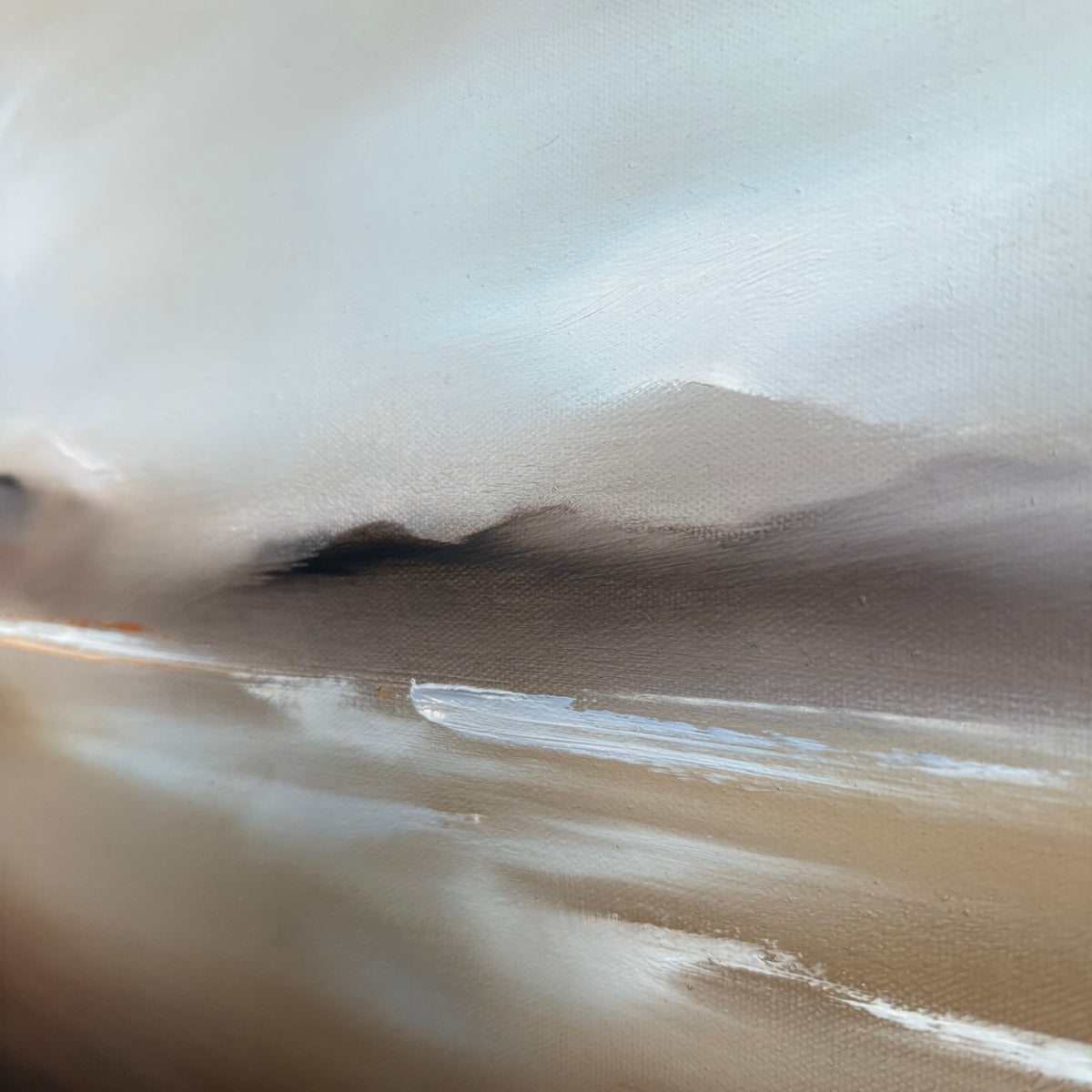 "Periwinkle Days" - 16x16"