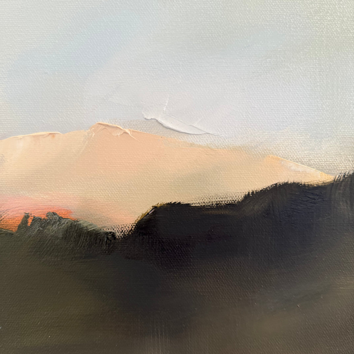 "Ivory Dawn" - 36x48"