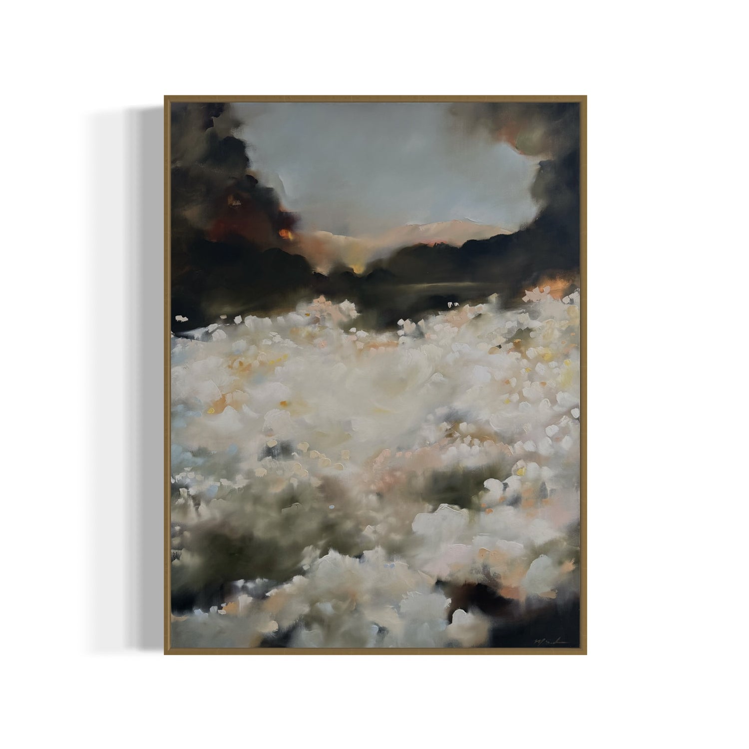 "Ivory Dawn" - 36x48"
