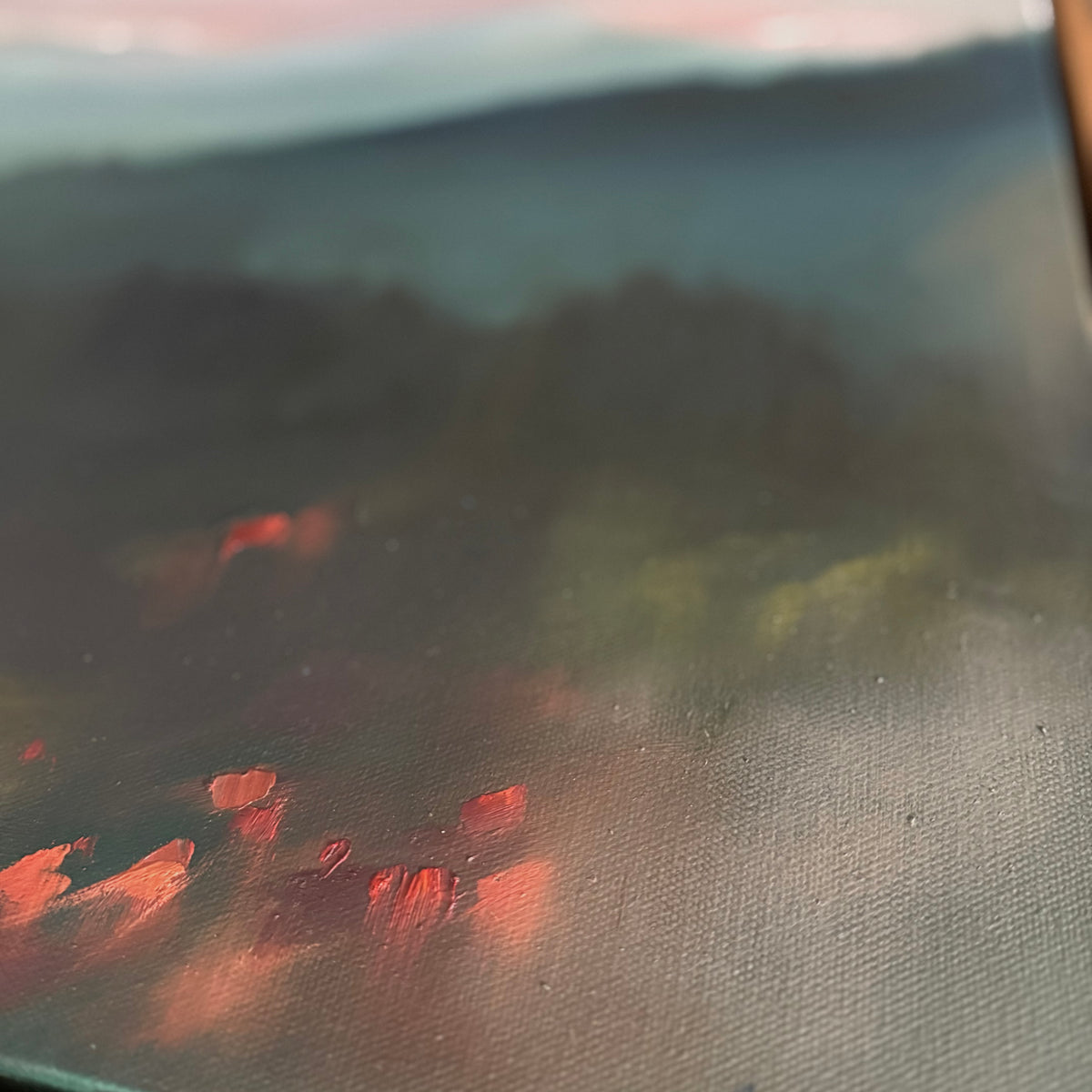 “Mountain Garden" - 24x24"