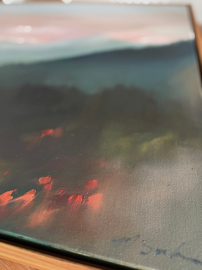 “Mountain Garden" - 24x24"