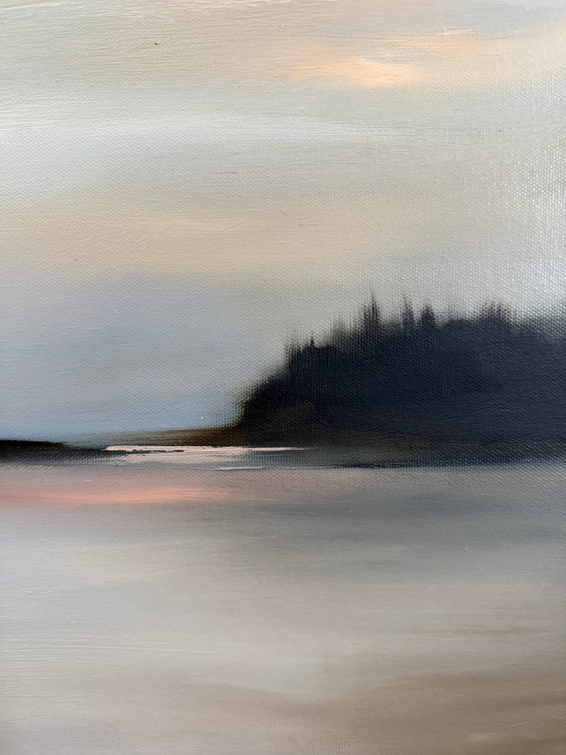 "Blush Over Still Water" - 22x28"