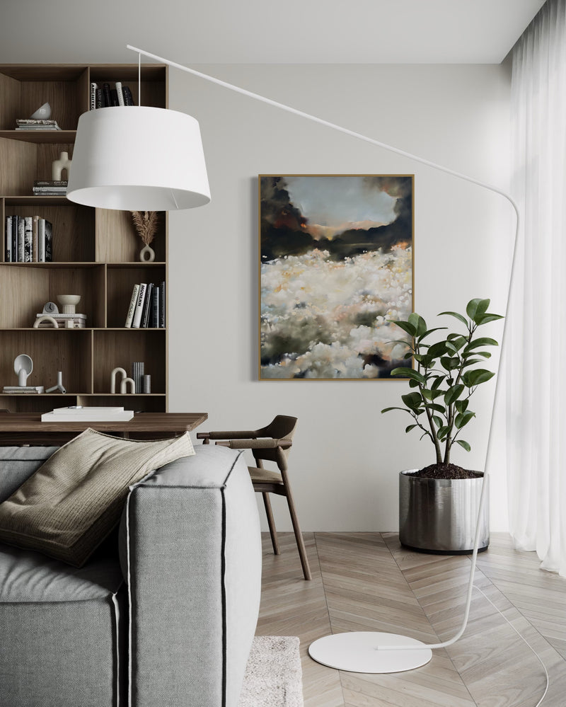 "Ivory Dawn" - 36x48"