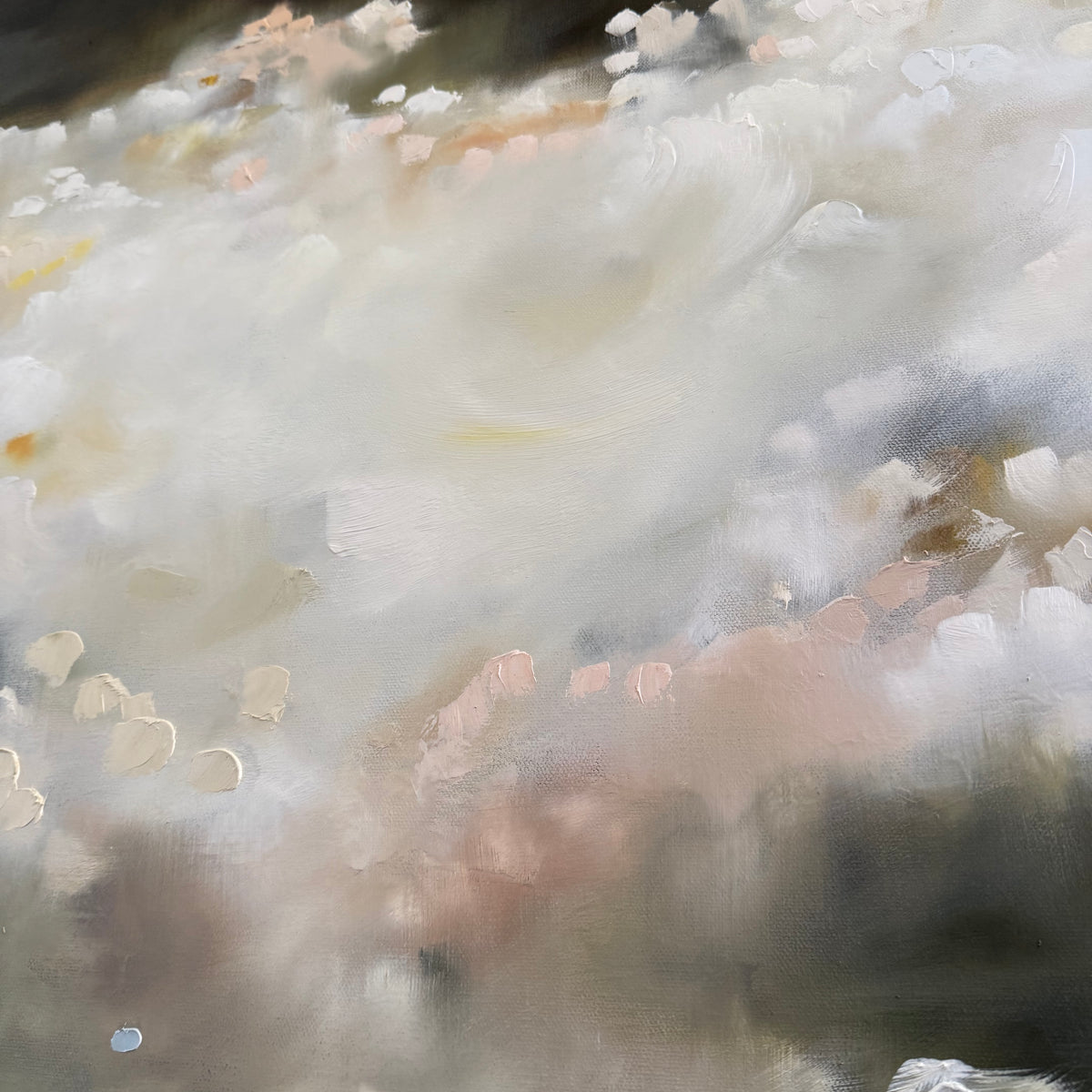 "Ivory Dawn" - 36x48"