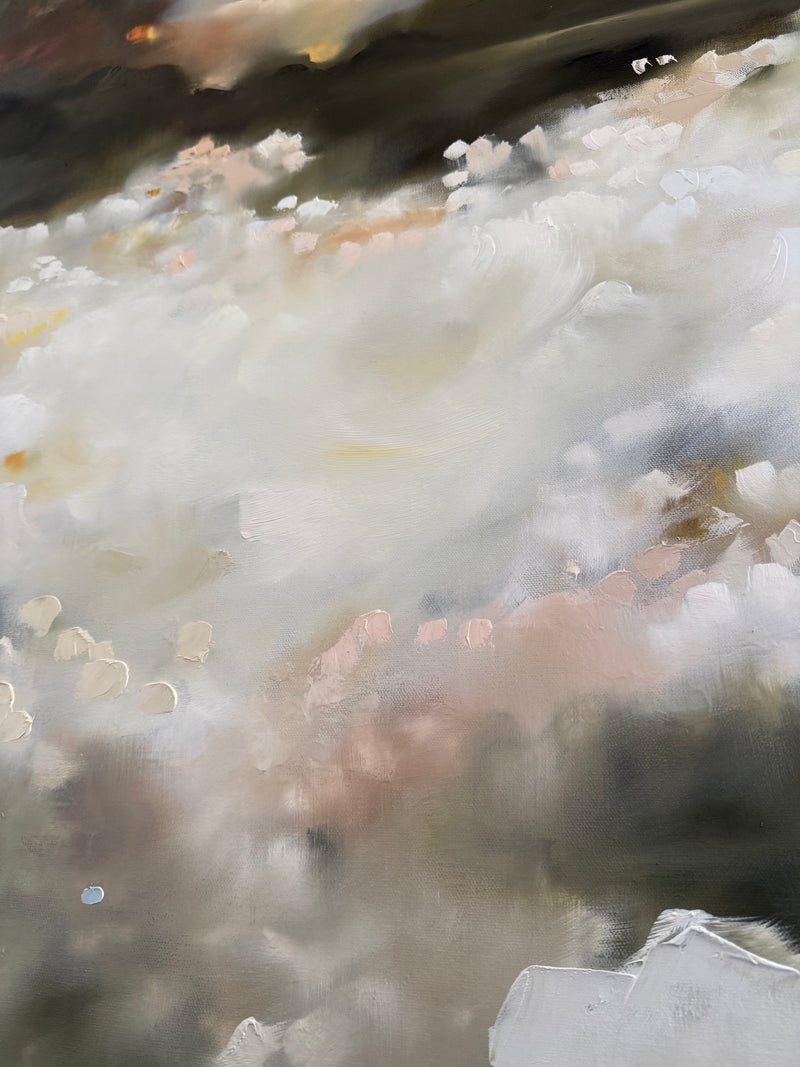 "Ivory Dawn" - 36x48"