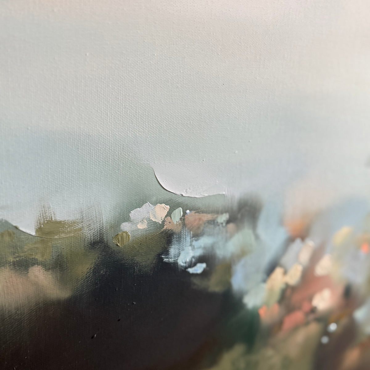 “Petals and Peaks” - 40x30"