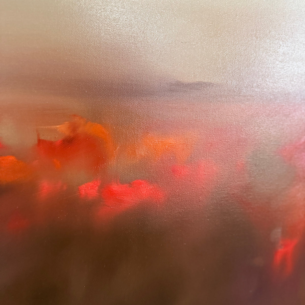 “While You Were Blooming” - 36x36"