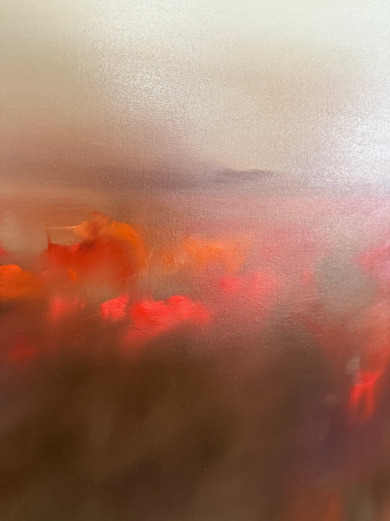 “While You Were Blooming” - 36x36"