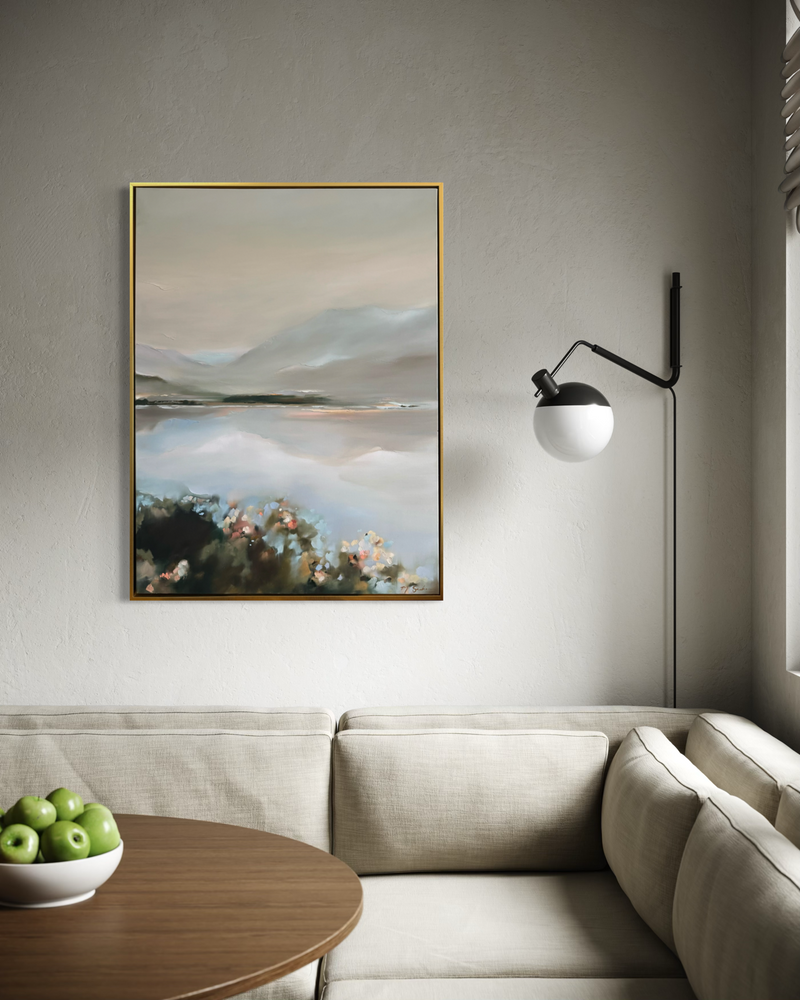 “Petals and Peaks” - 40x30"