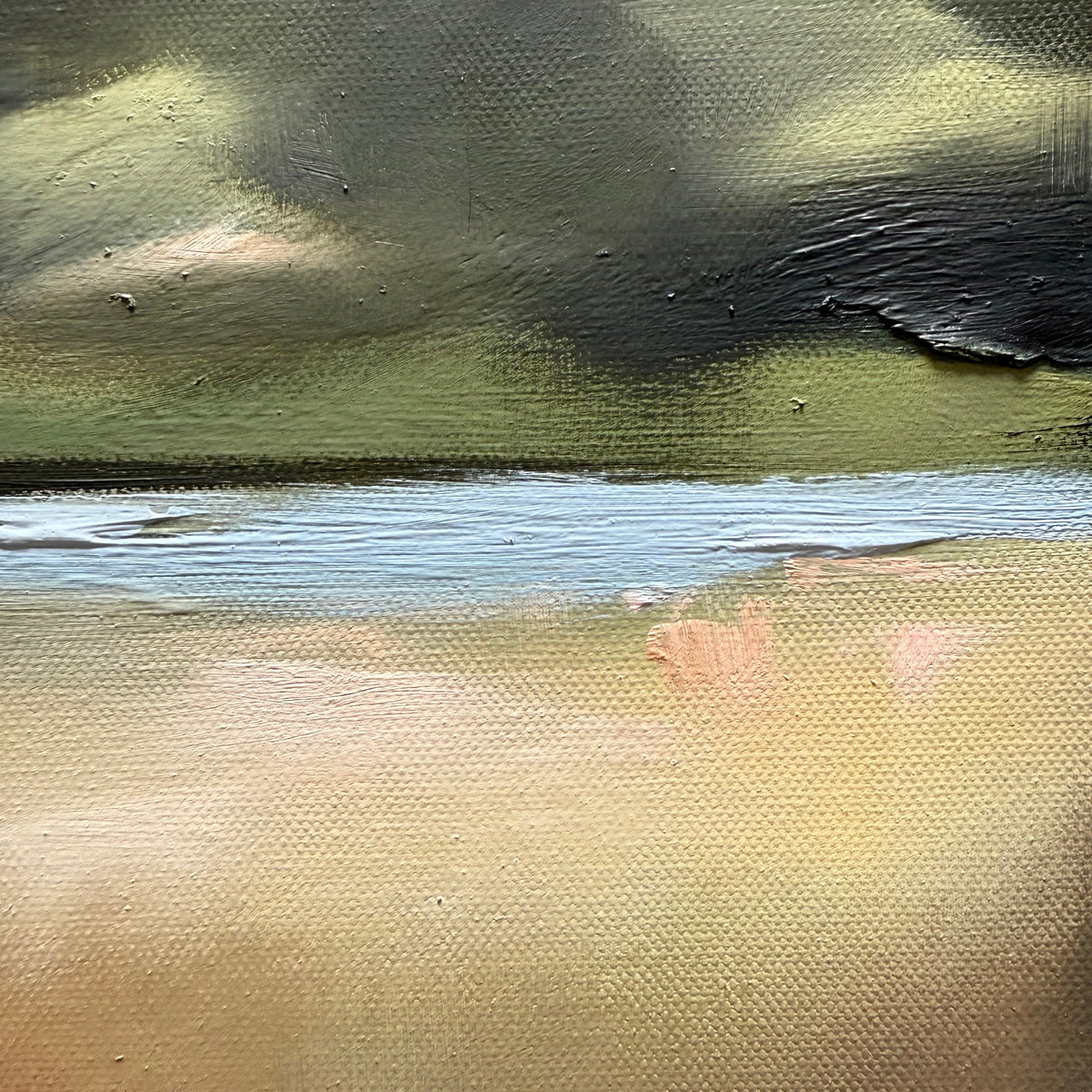 "The Quiet Brook" - 16x16"