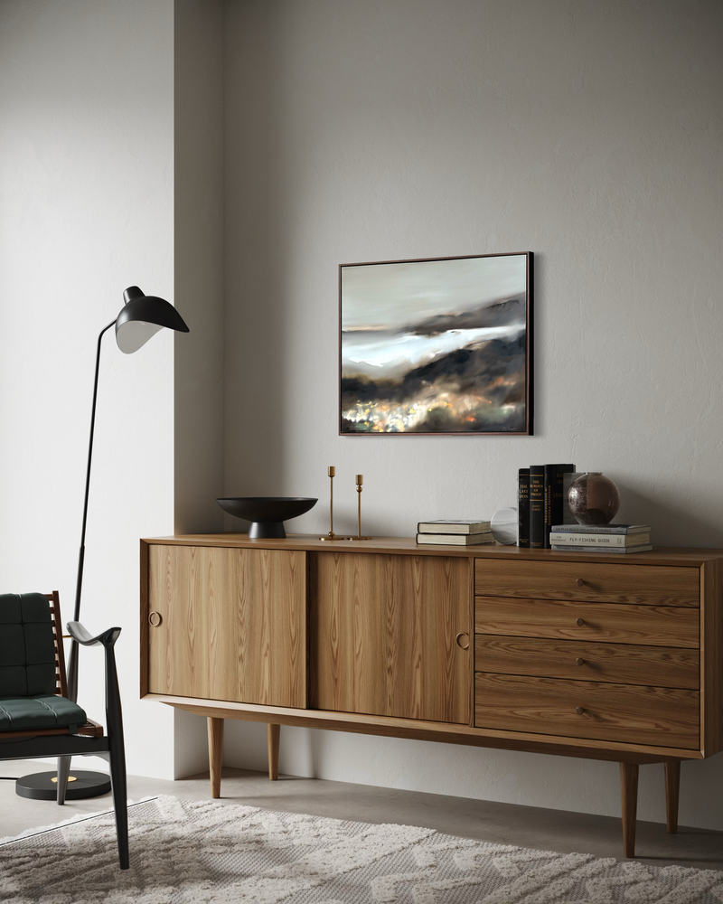 “Saltwater and Petals" - 30x24"