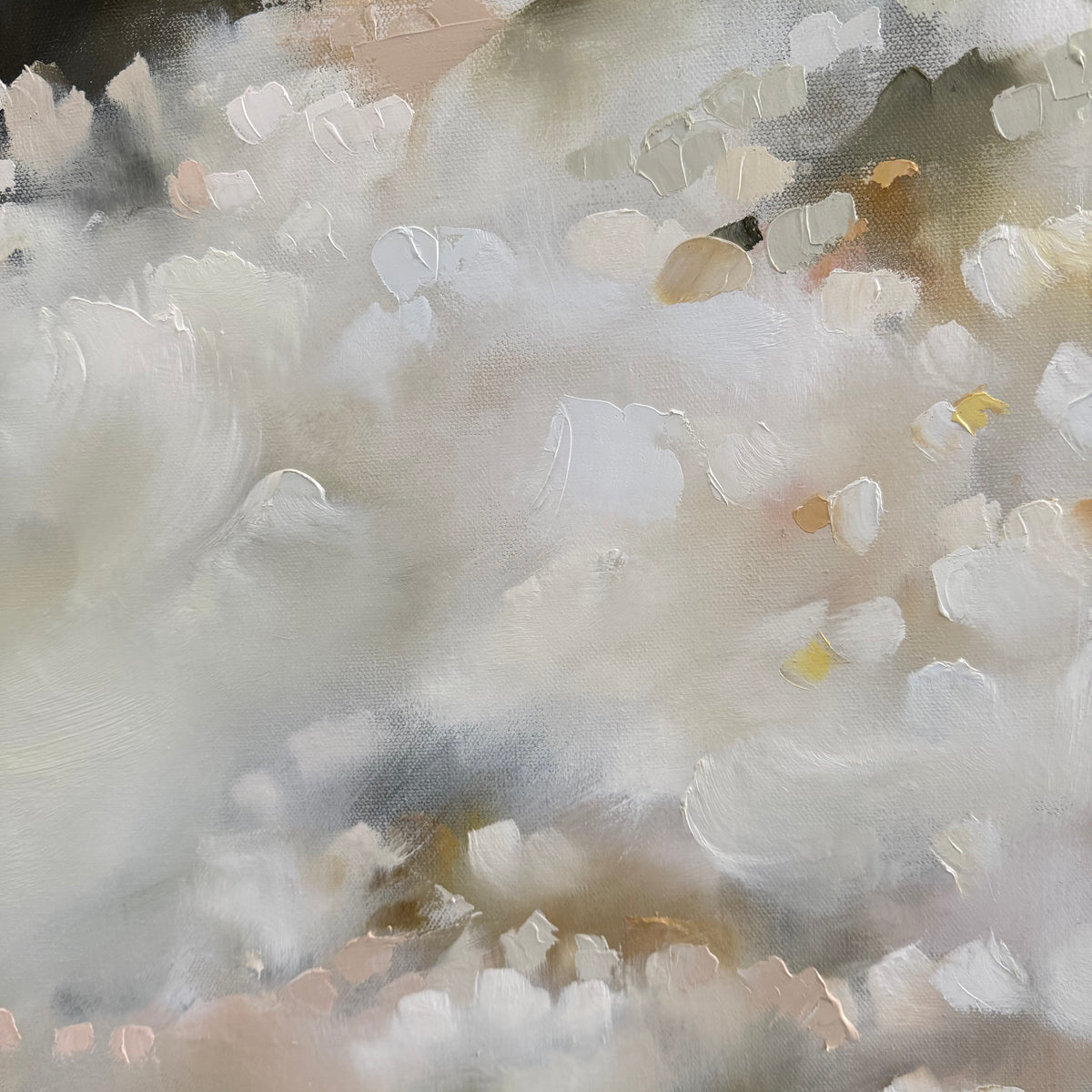 "Ivory Dawn" - 36x48"