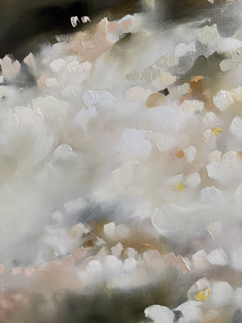 "Ivory Dawn" - 36x48"