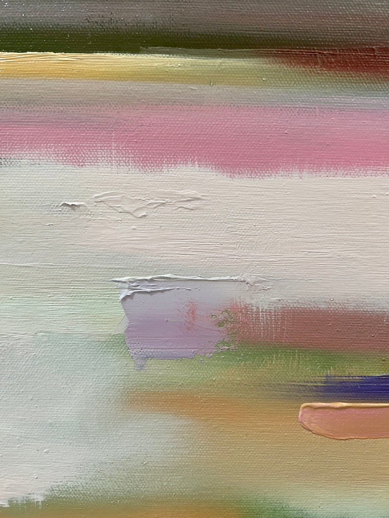 "Sunlit Petals" - 16x16